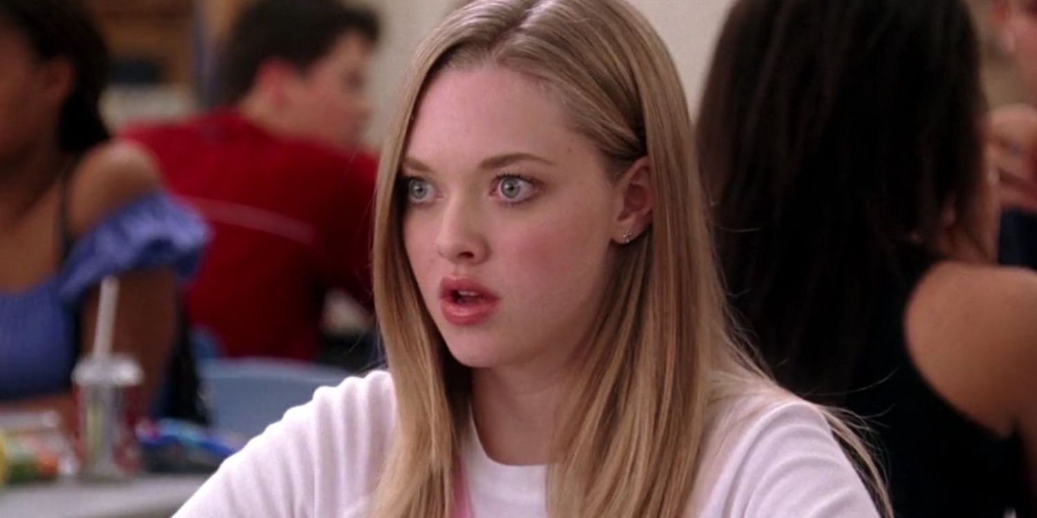 An image of Karen looking surprised in Mean Girls