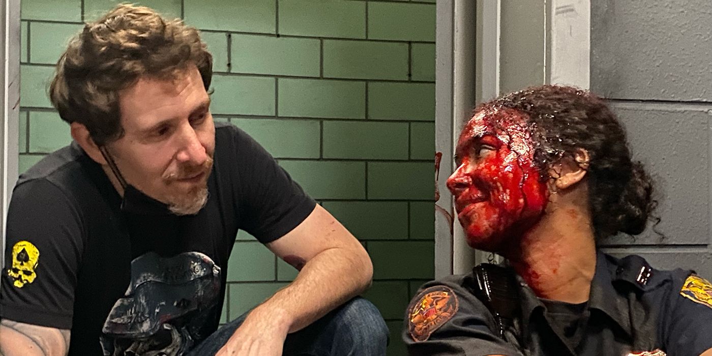 Anthony DiBlasi and Jessica Sula in Malum