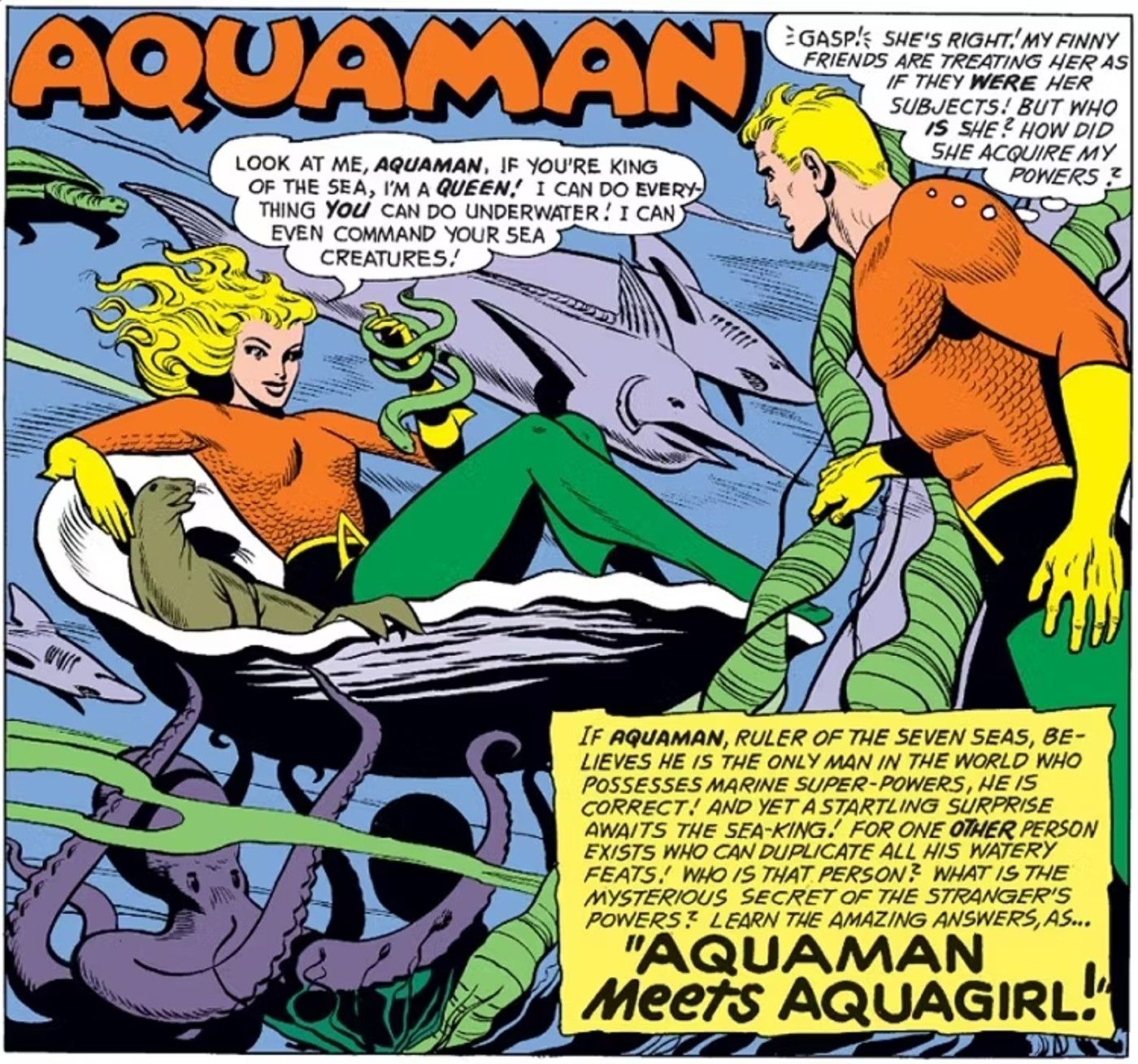 Aquaman's First Sidekick Is a '50s Mystery DC Can Only Solve Now