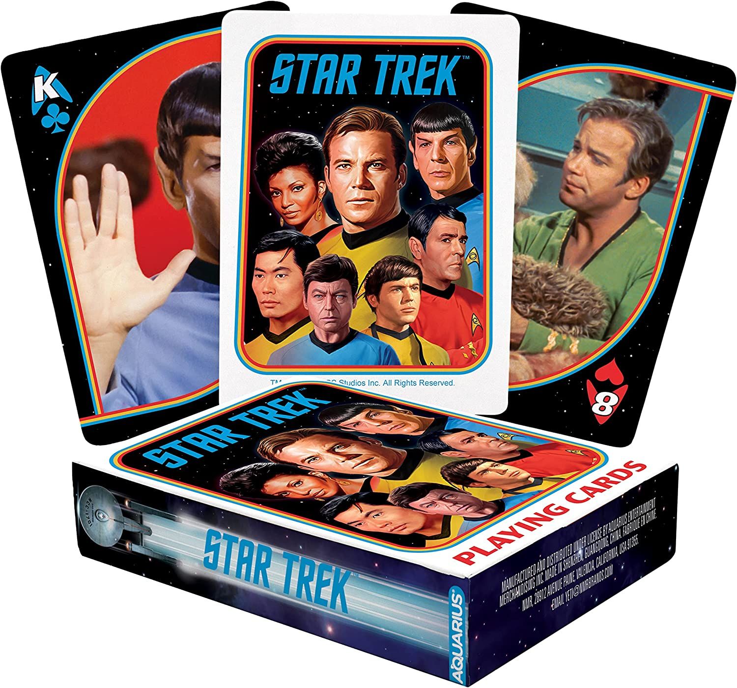 Aquarius Star Trek Original Series Playing Cards is one of the best Star Trek collectibles
