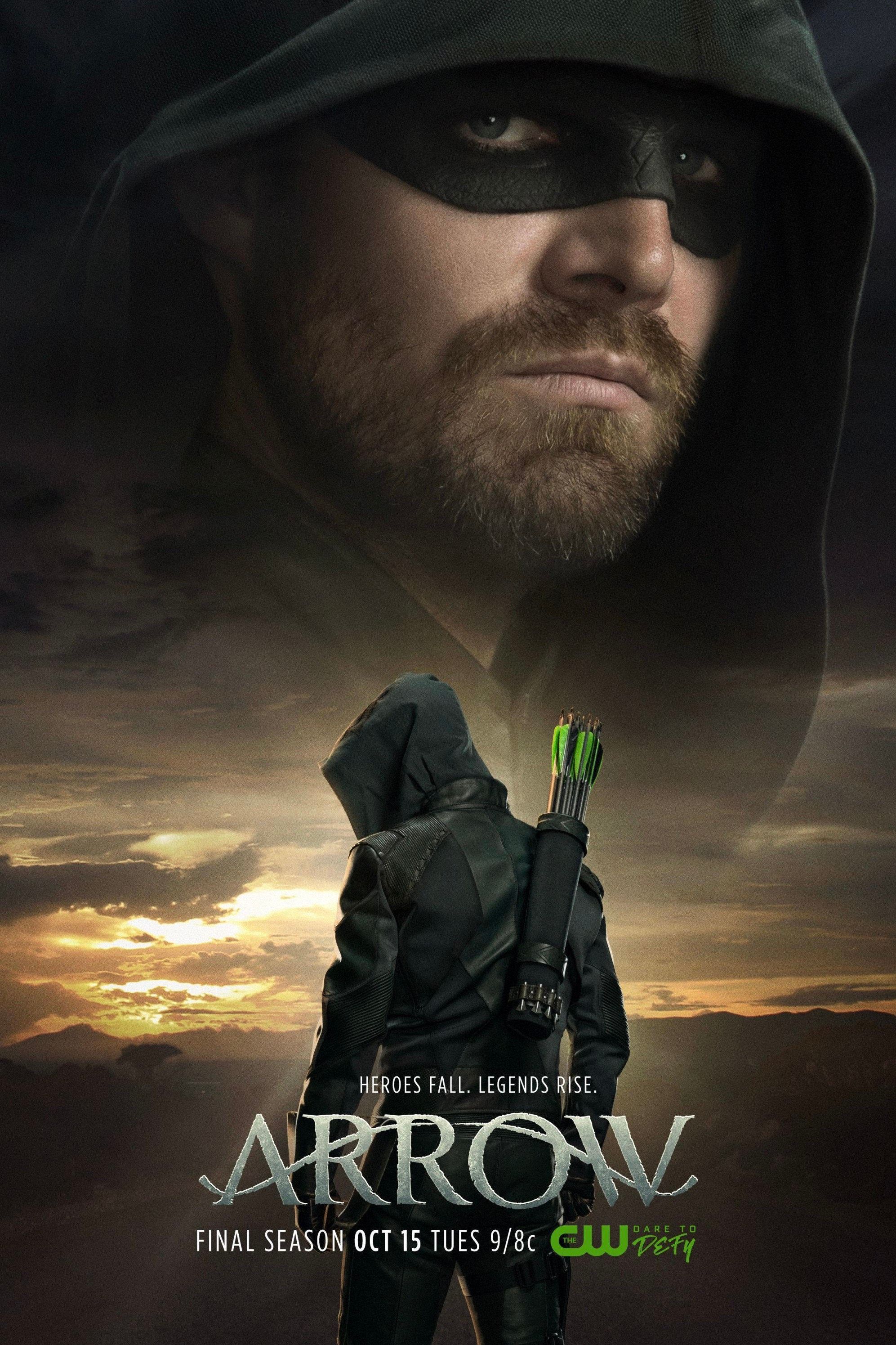 Cartaz da 8ª temporada de Arrow