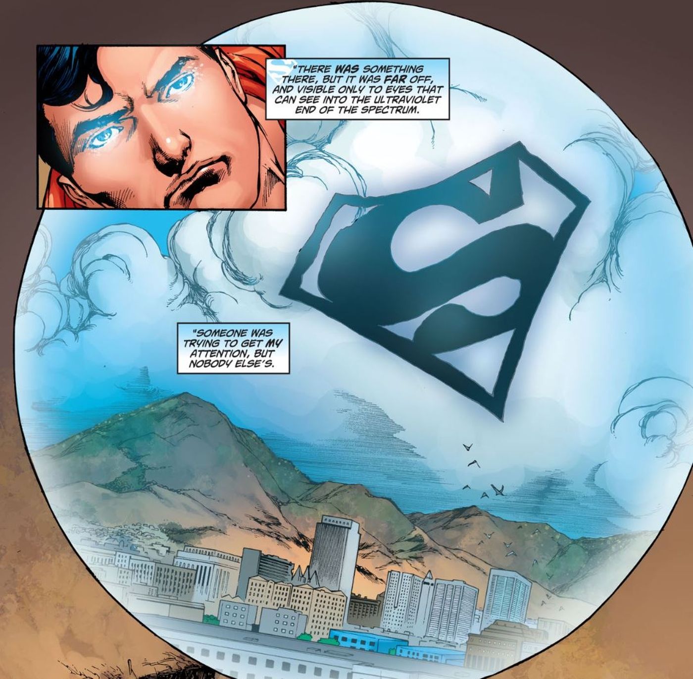 Batman crée Superman Signal DC Comics