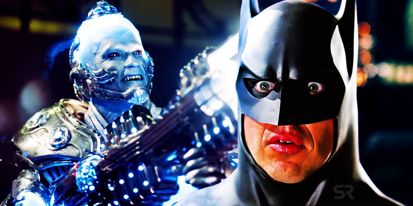 Batman Returns Michael Keaton and Batman and Robin Mr Freeze