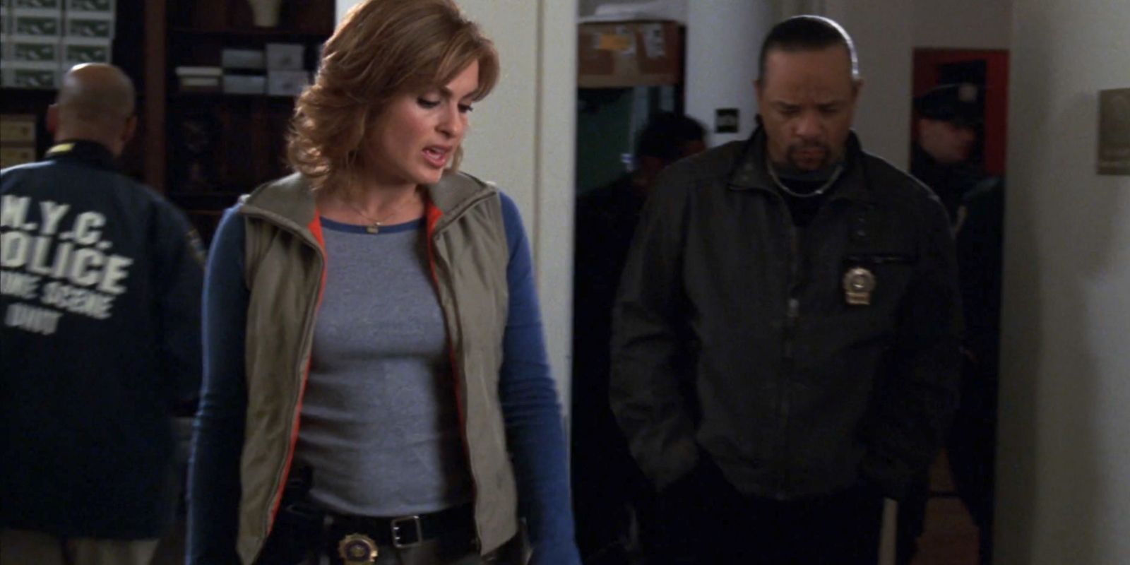Benson and Tutuola in Law & Order: SVU