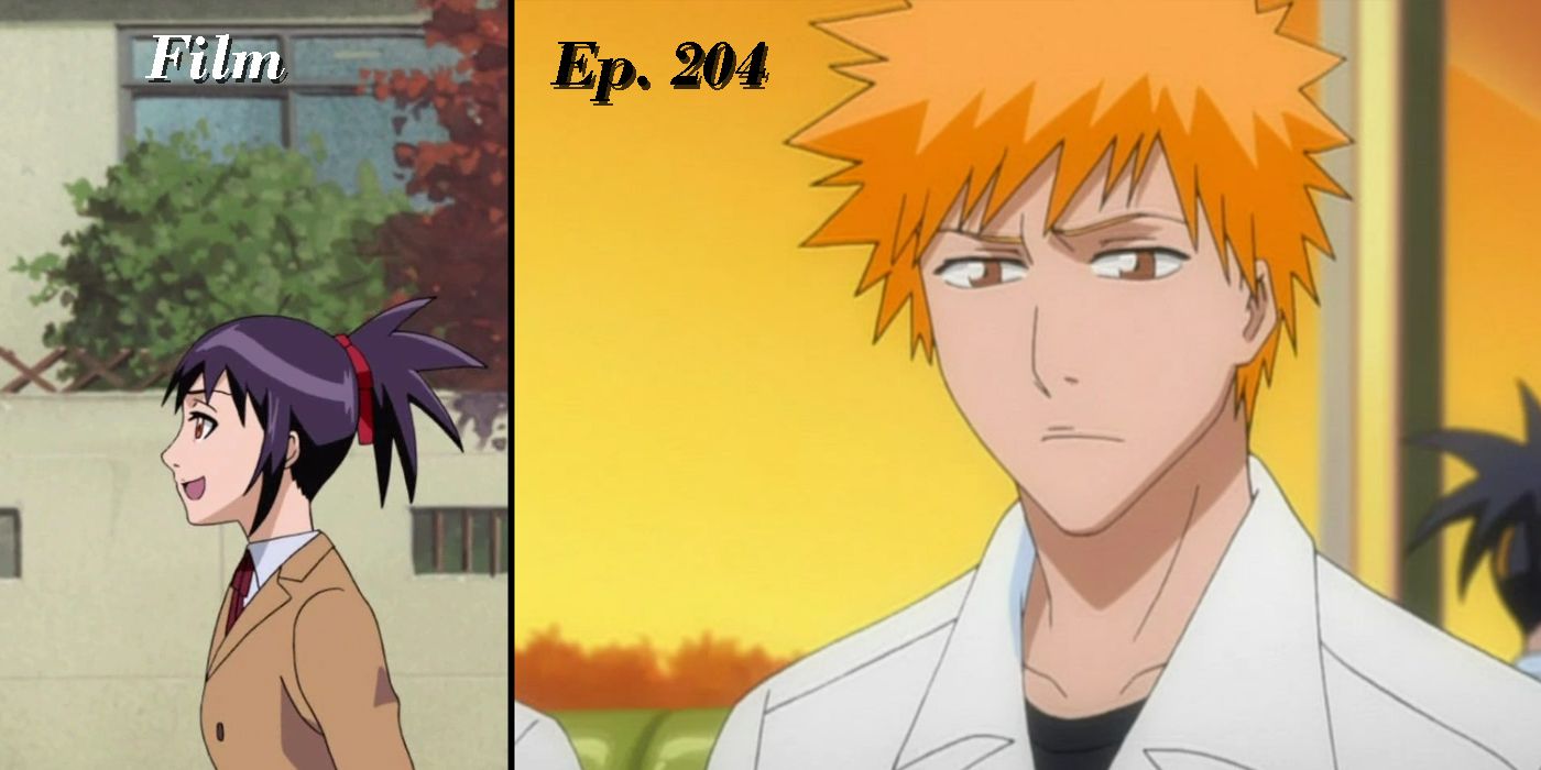 Bleach: Senna's appearance in the movie and cameo in episode 204.
