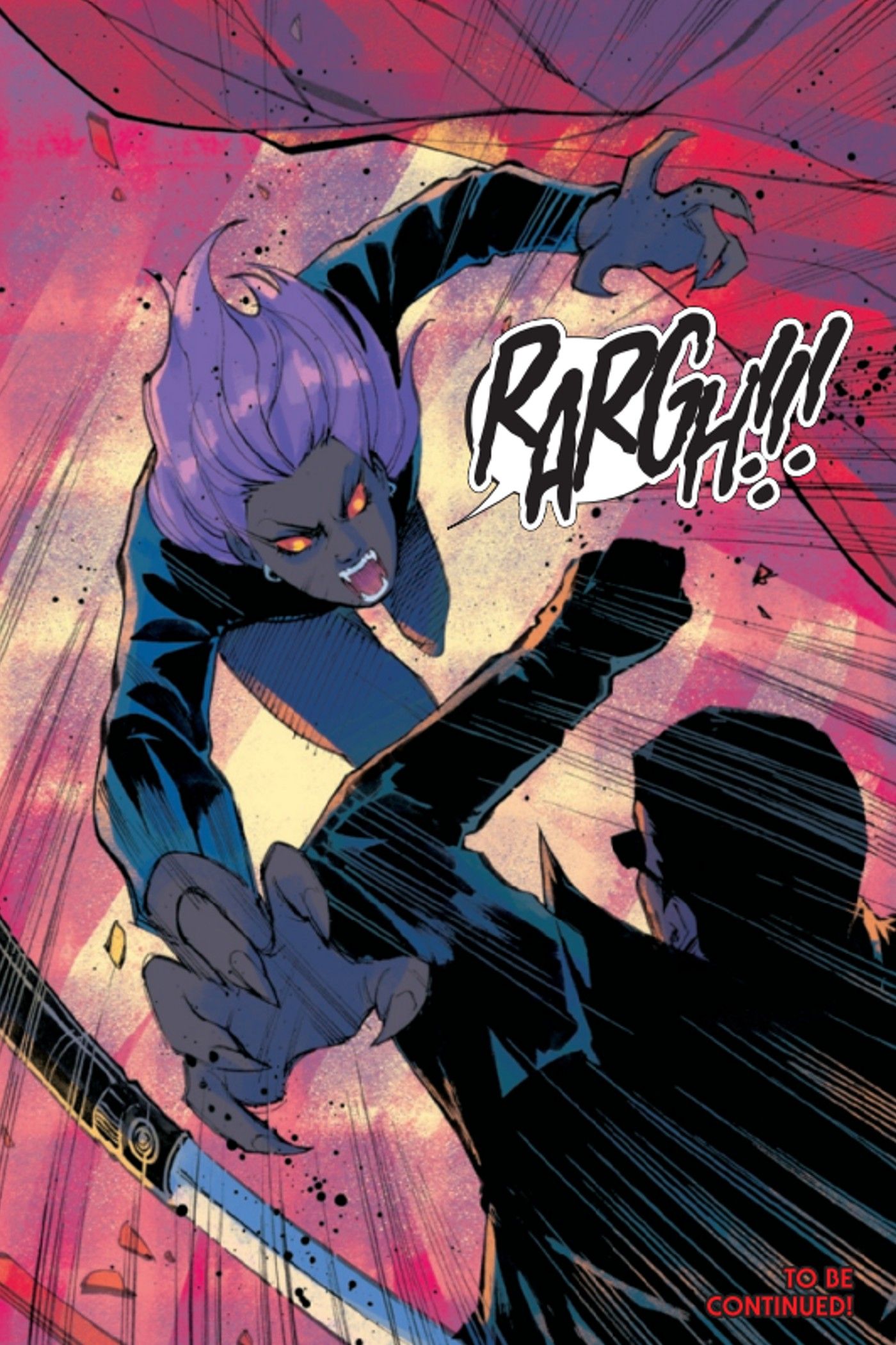 Brielle luta contra o pai Blade
