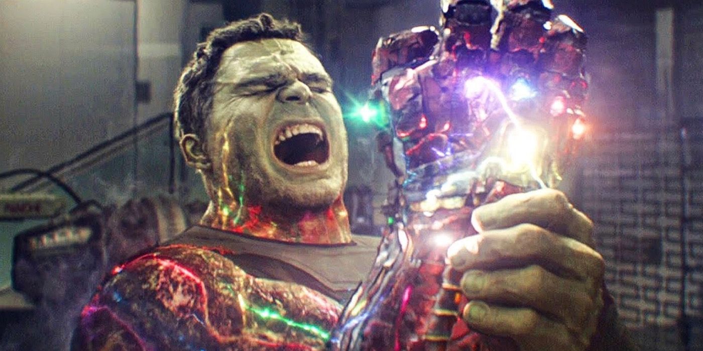 bruce banner aka hulk reversing the snap in avengers endgame