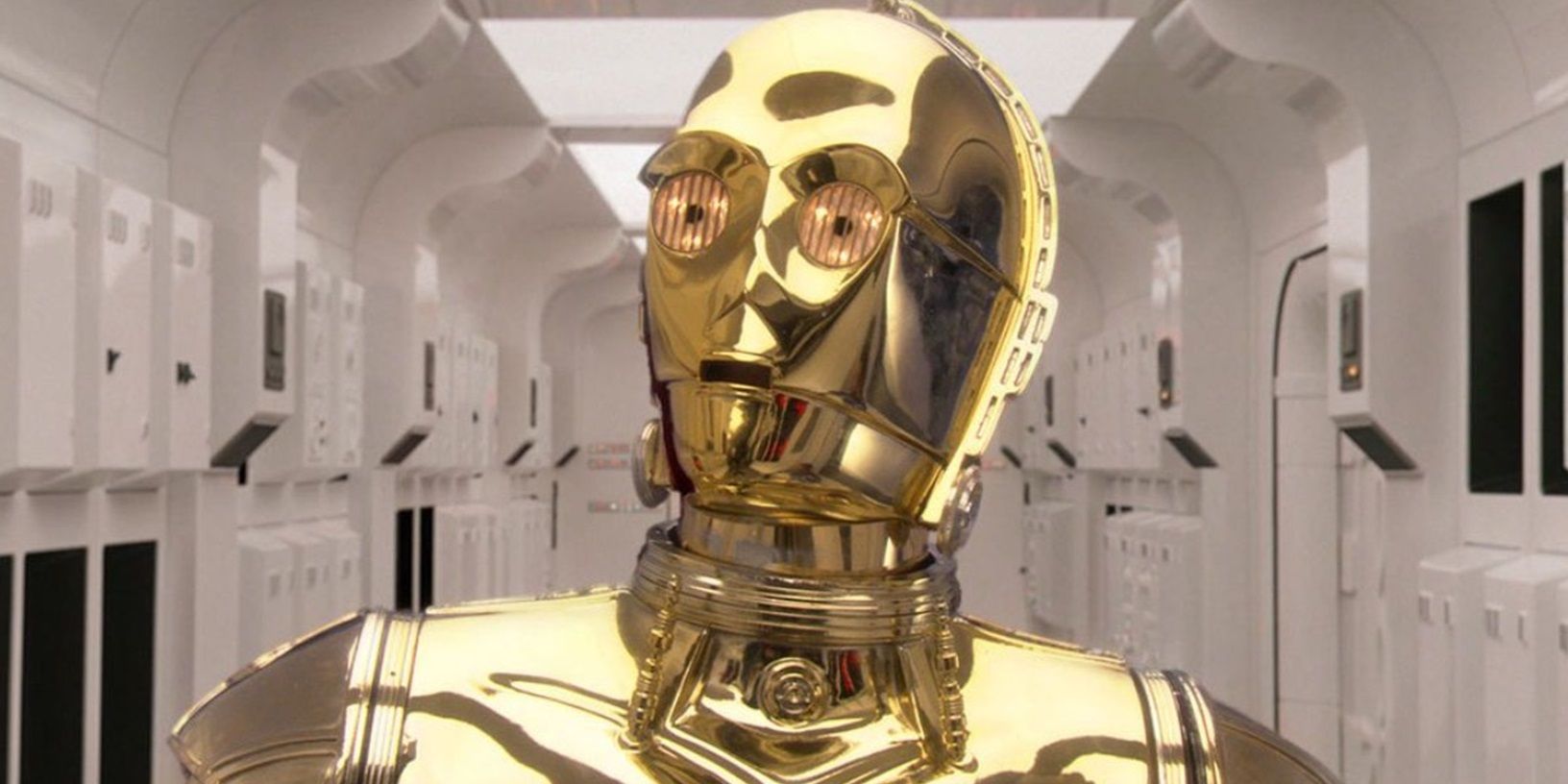 C-3PO on Tantive IV in Star Wars