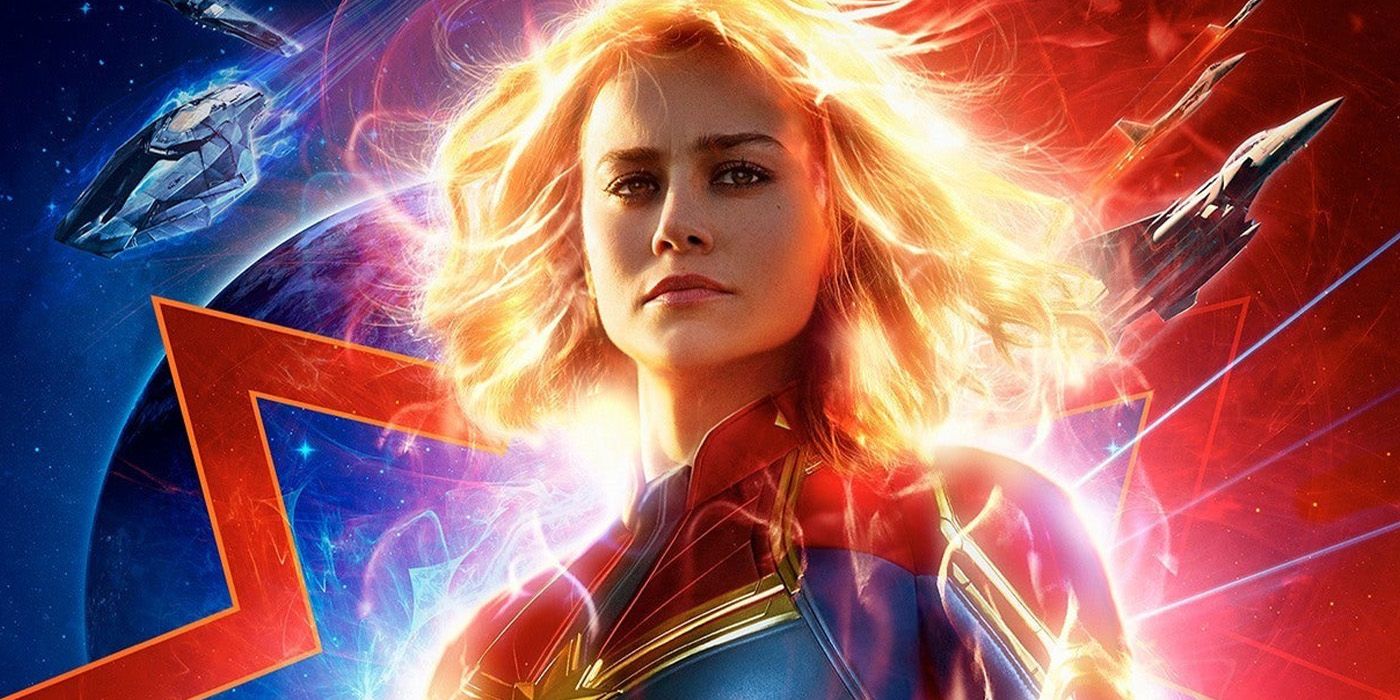 captain marvel played by brie larson in the mcu