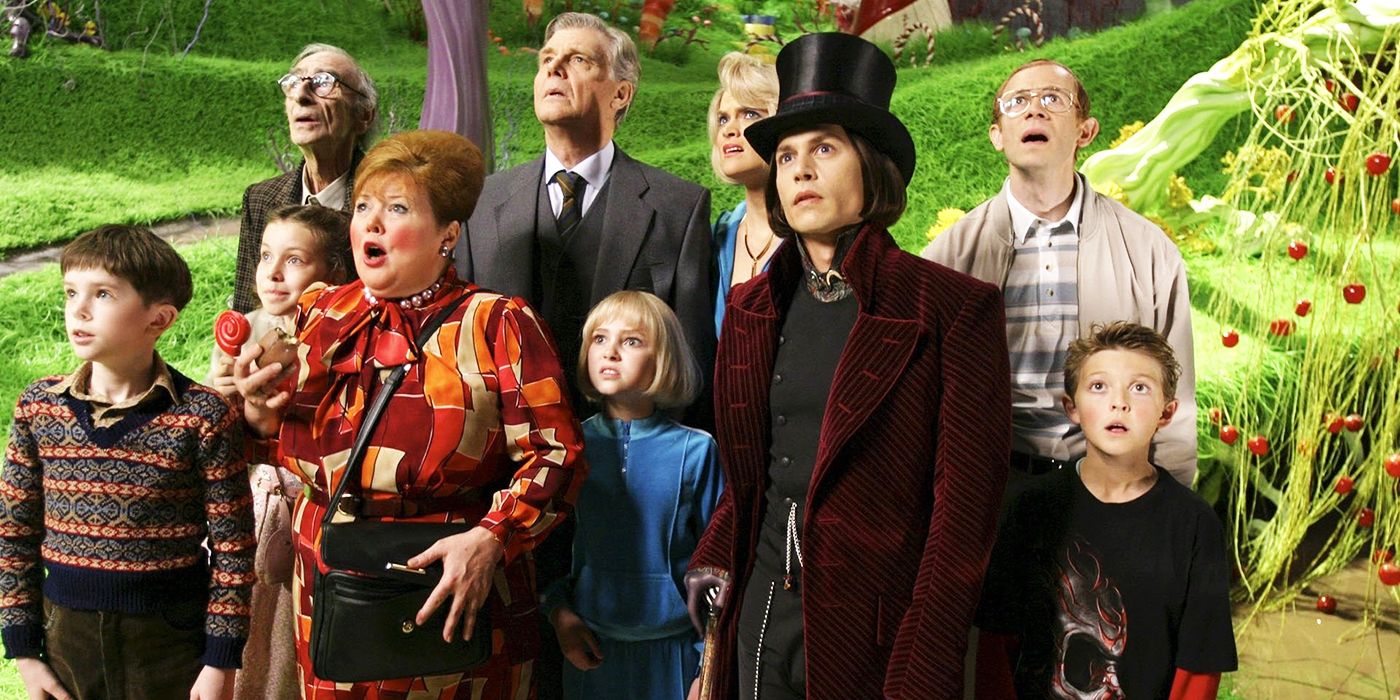 Willy wonka and the outlet chocolate factory 2005