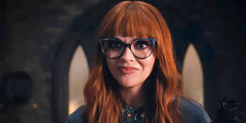 Christina Ricci como Sra. Thornhill na quarta -feira.
