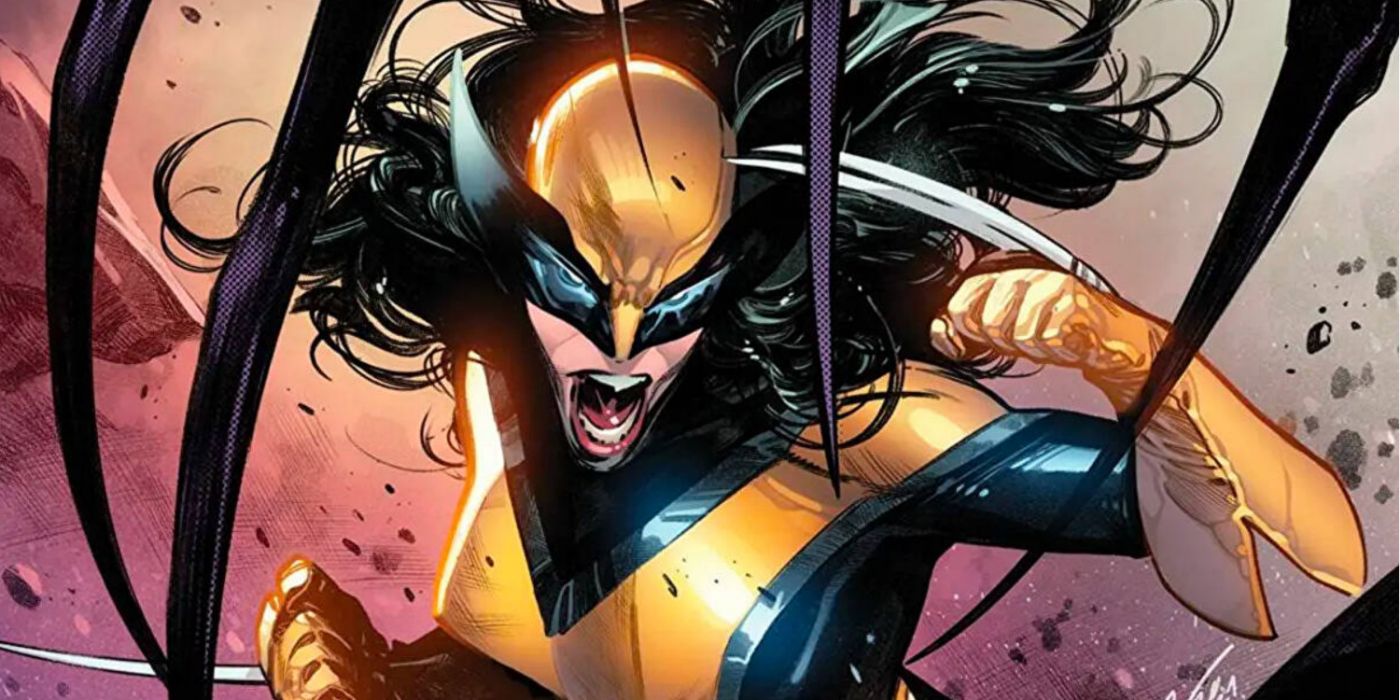 Featured Image: Laura Kinney wearing her Wolverine costume with her claws unsheathed 