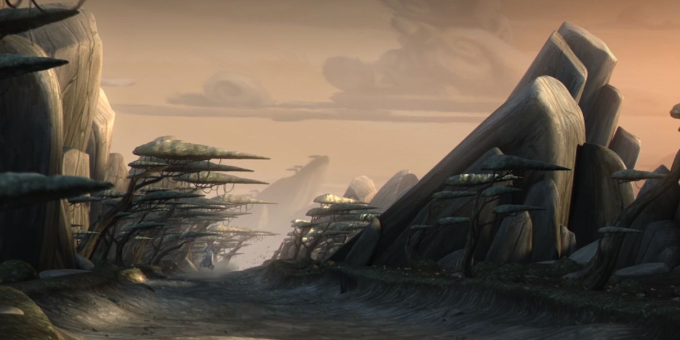 Concordian Landscape as seen in Star Wars: The Clone Wars season 2