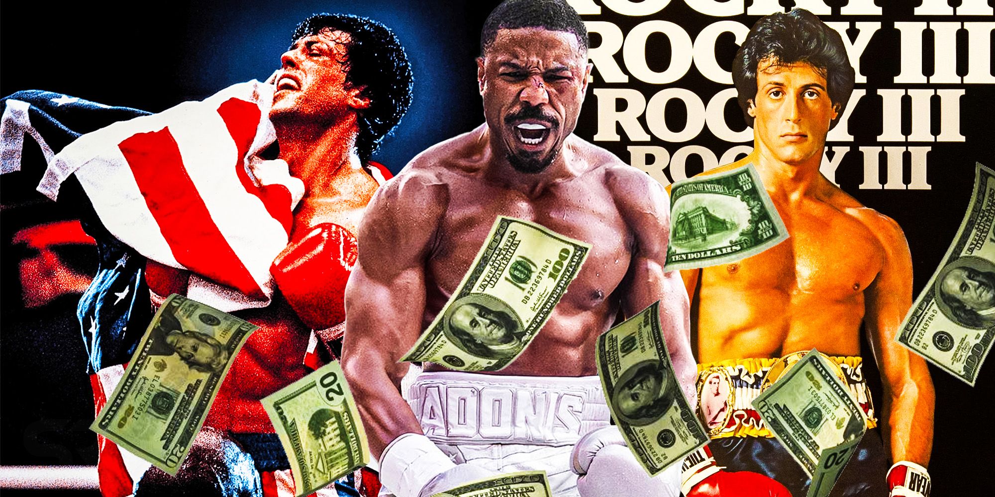 Creed 3 Rocky 4 Rocky 3 box office