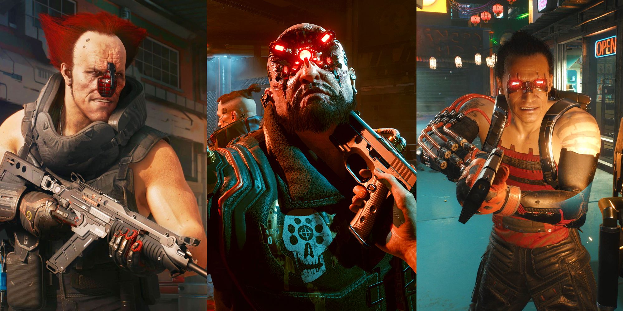 cyberpunk 2077 weapons