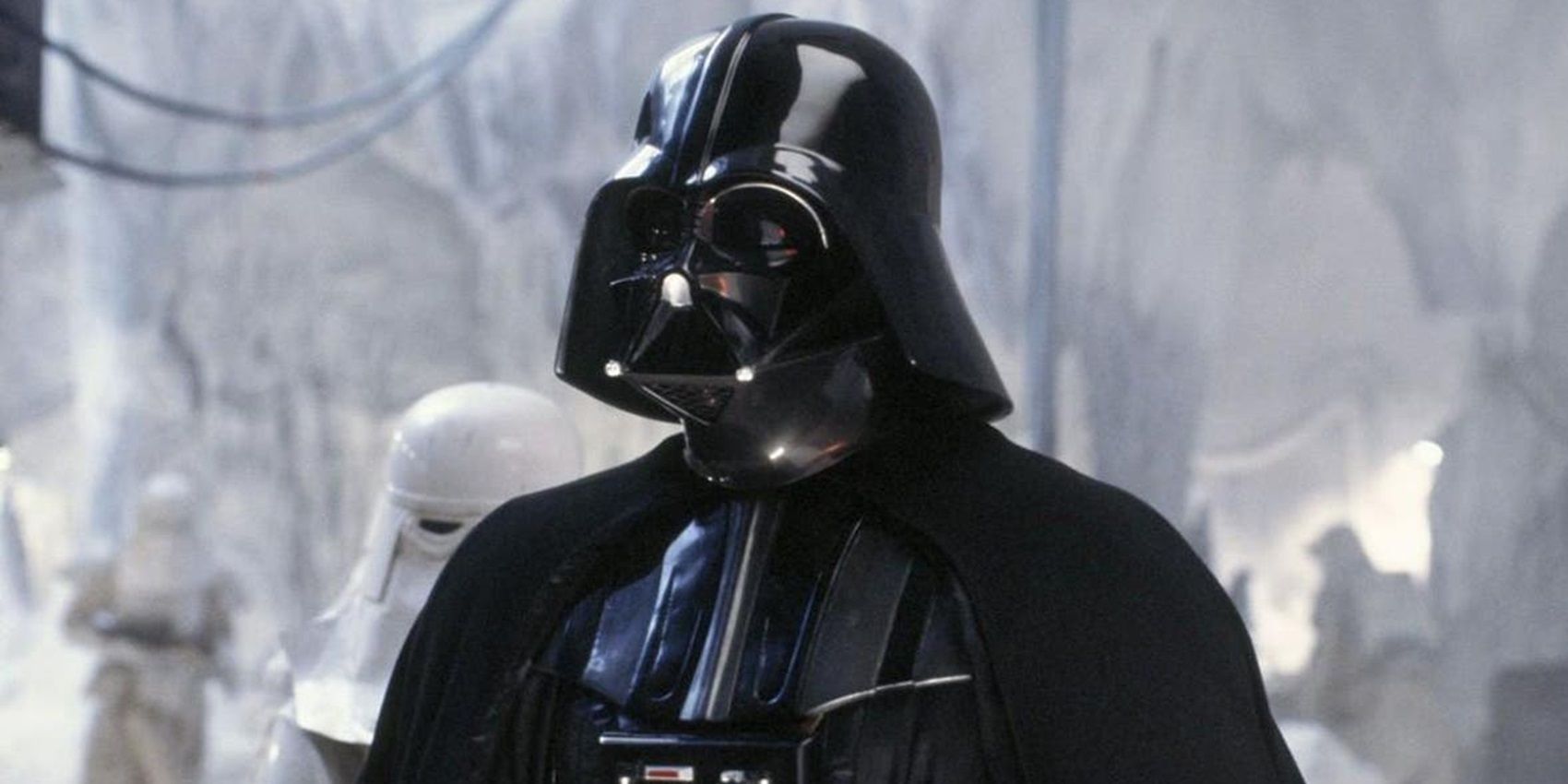 Darth Vader at the Hoth base in The Empire Strikes Back