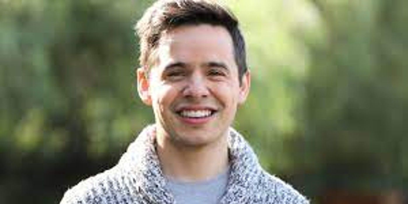 David Archuleta Smiling in a sweater The Masked Singer