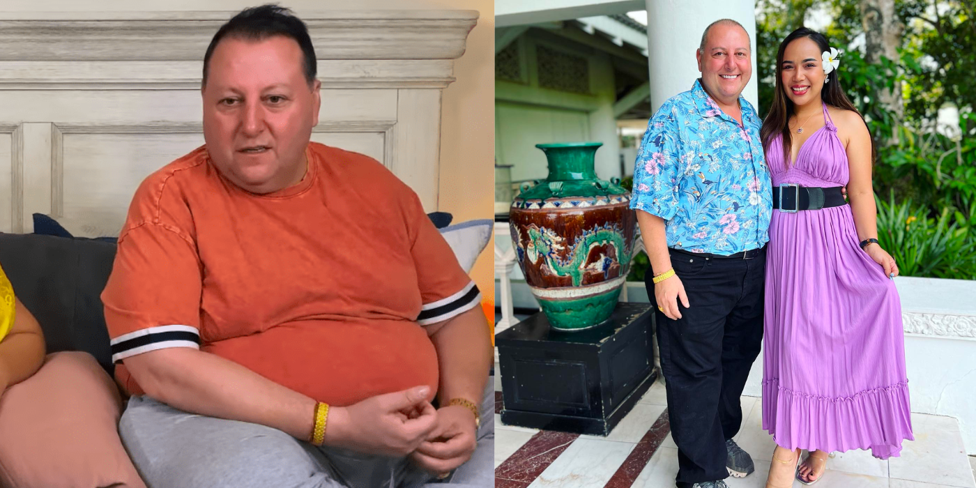 David Tobororsky antes y después de la pérdida de peso en 90 Day Fiance