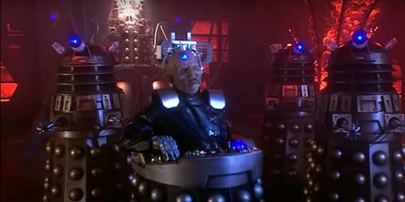 Davros and the Daleks, from Doctor Who, The Stolen Earth