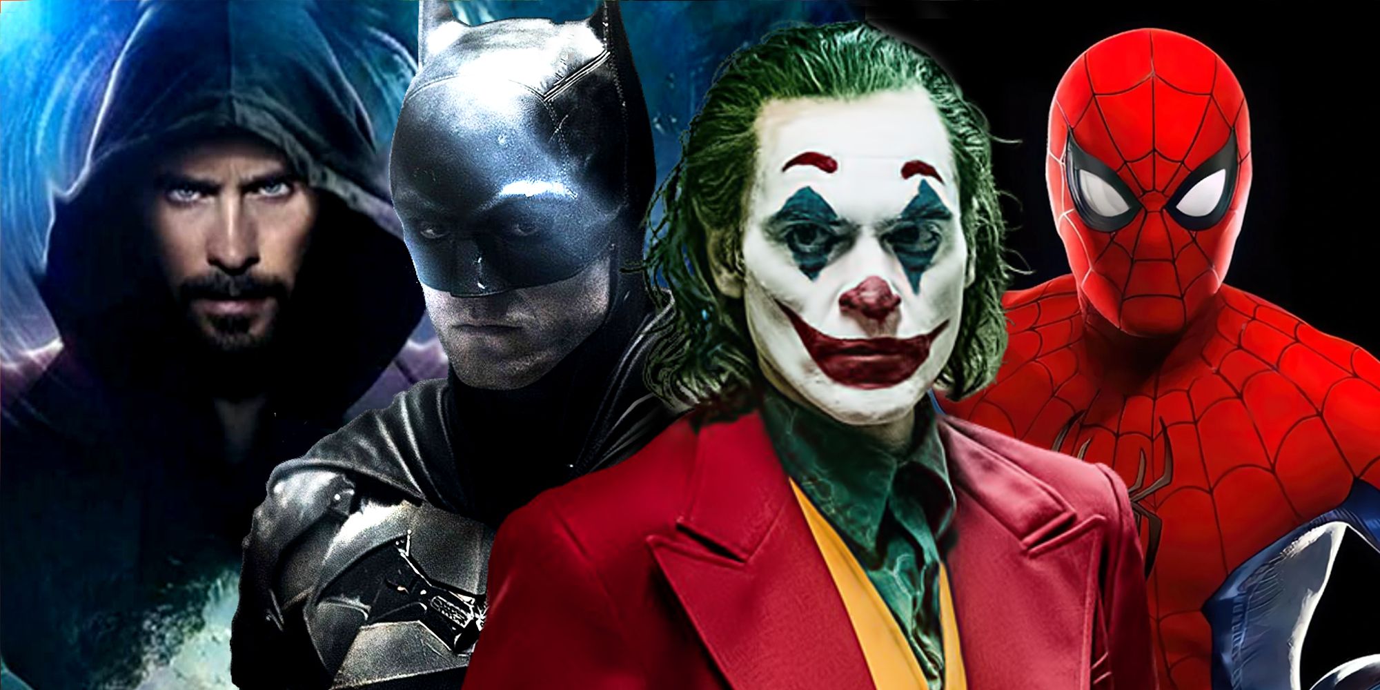 DC&rsquo;s Joker and The Batman vs Marvel&rsquo;s Spider-Man and Morbius-1