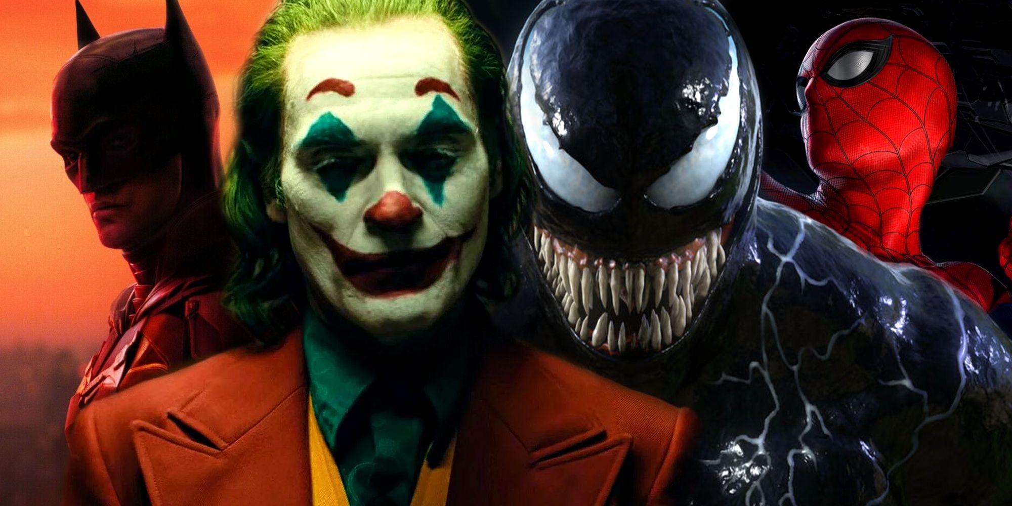 DC&rsquo;s The Batman and Joker vs Marvel&rsquo;s Spider-Man and Venom