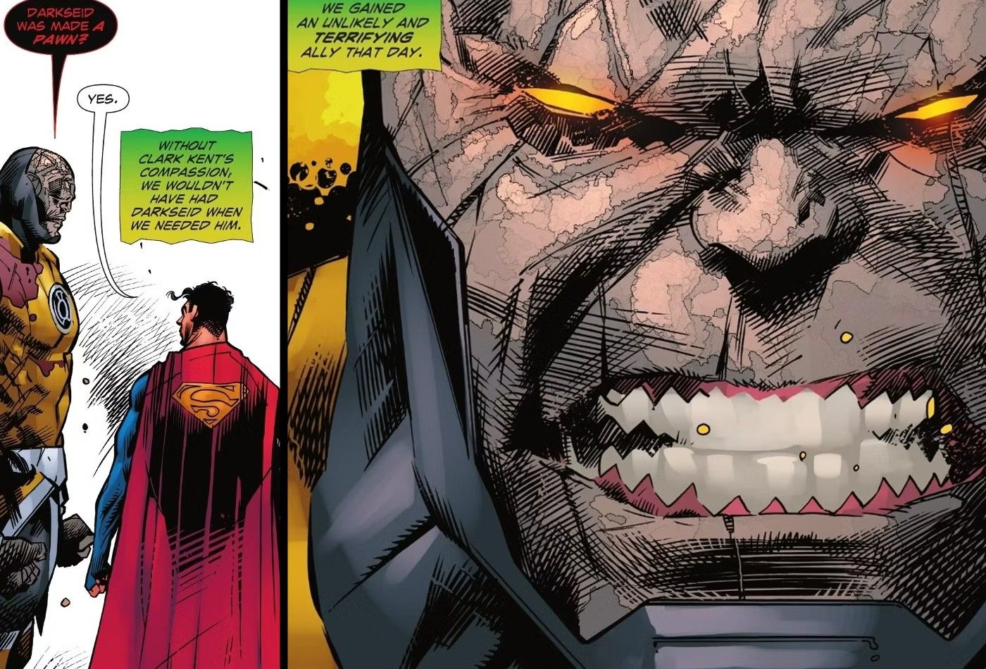 falecido superman recruta darkseid