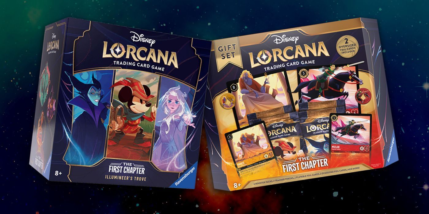 Disney Lorcana Lot Sapphire Amethyst Starter Captain Hook Deck Box & Extra  Pack