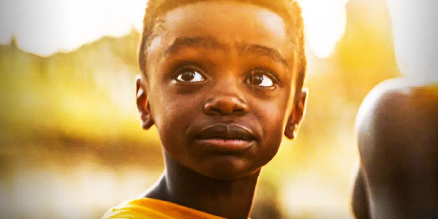 T'Challa and Nakia's son Toussaint in Black Panther: Wakanda Forever