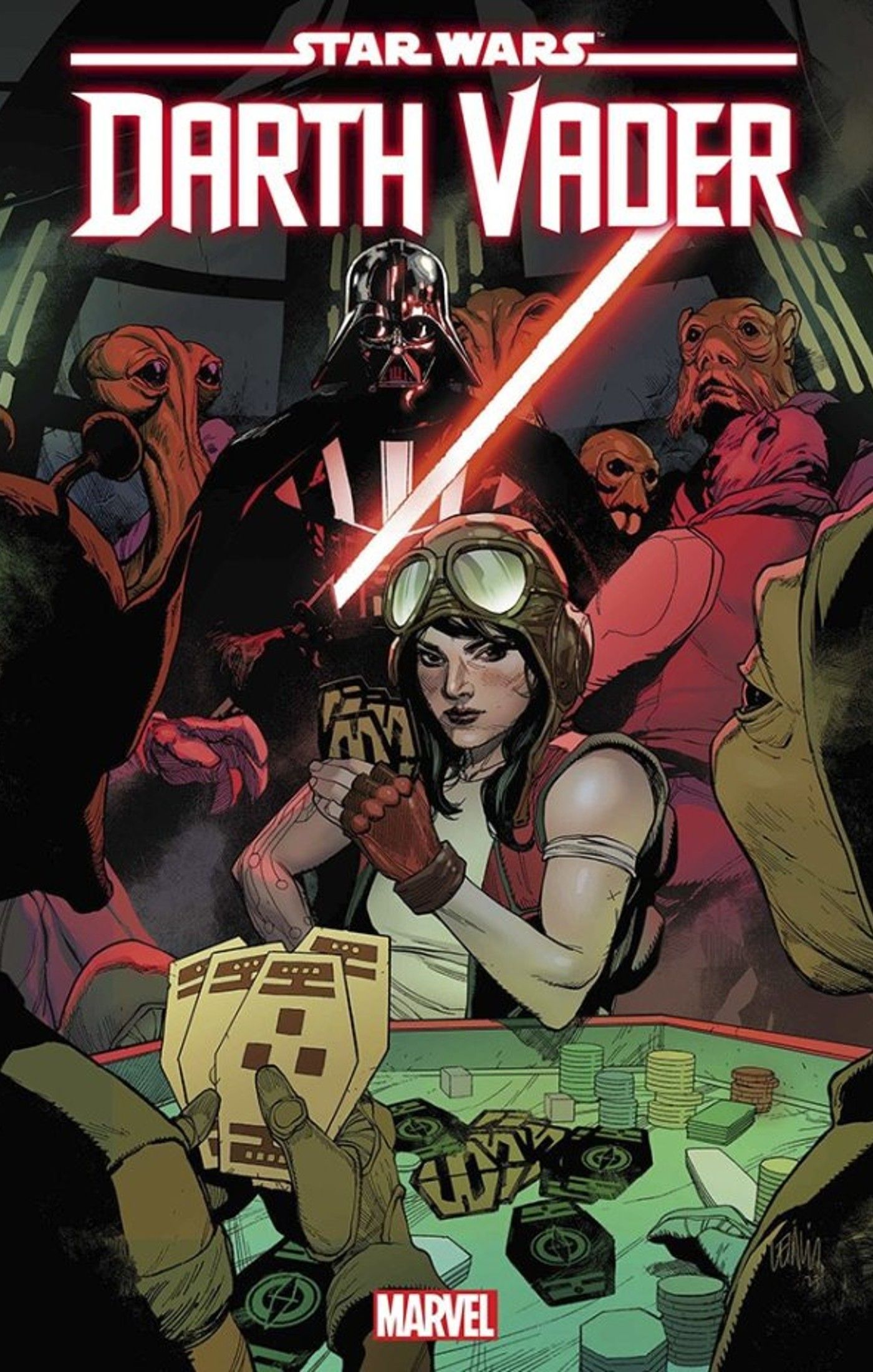 Doctor Aphra crossovers into Star Wars Darth Vader #35