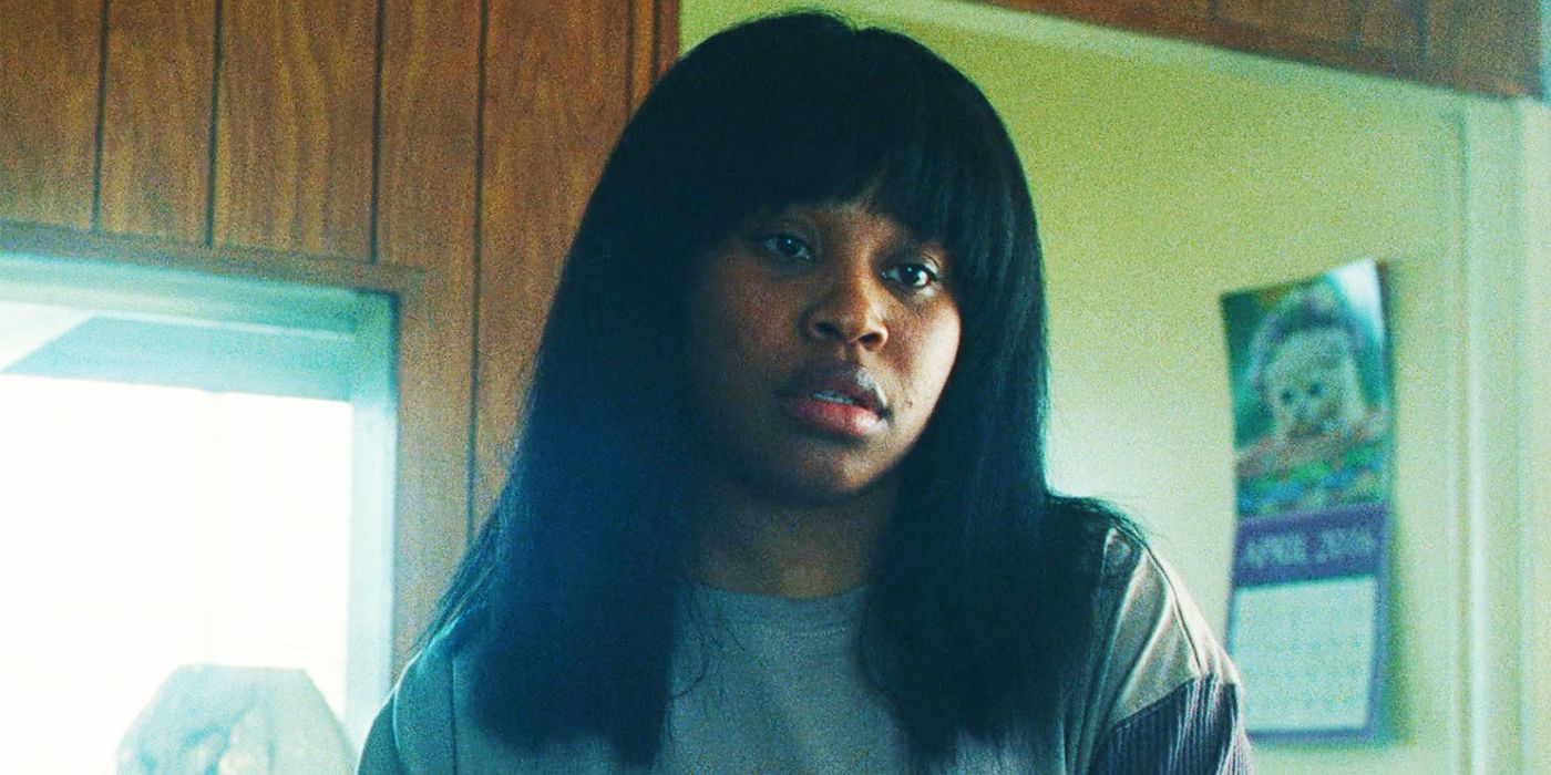 Dominique Fishback as Andrea “Dre” Greene in Swarm episode 1