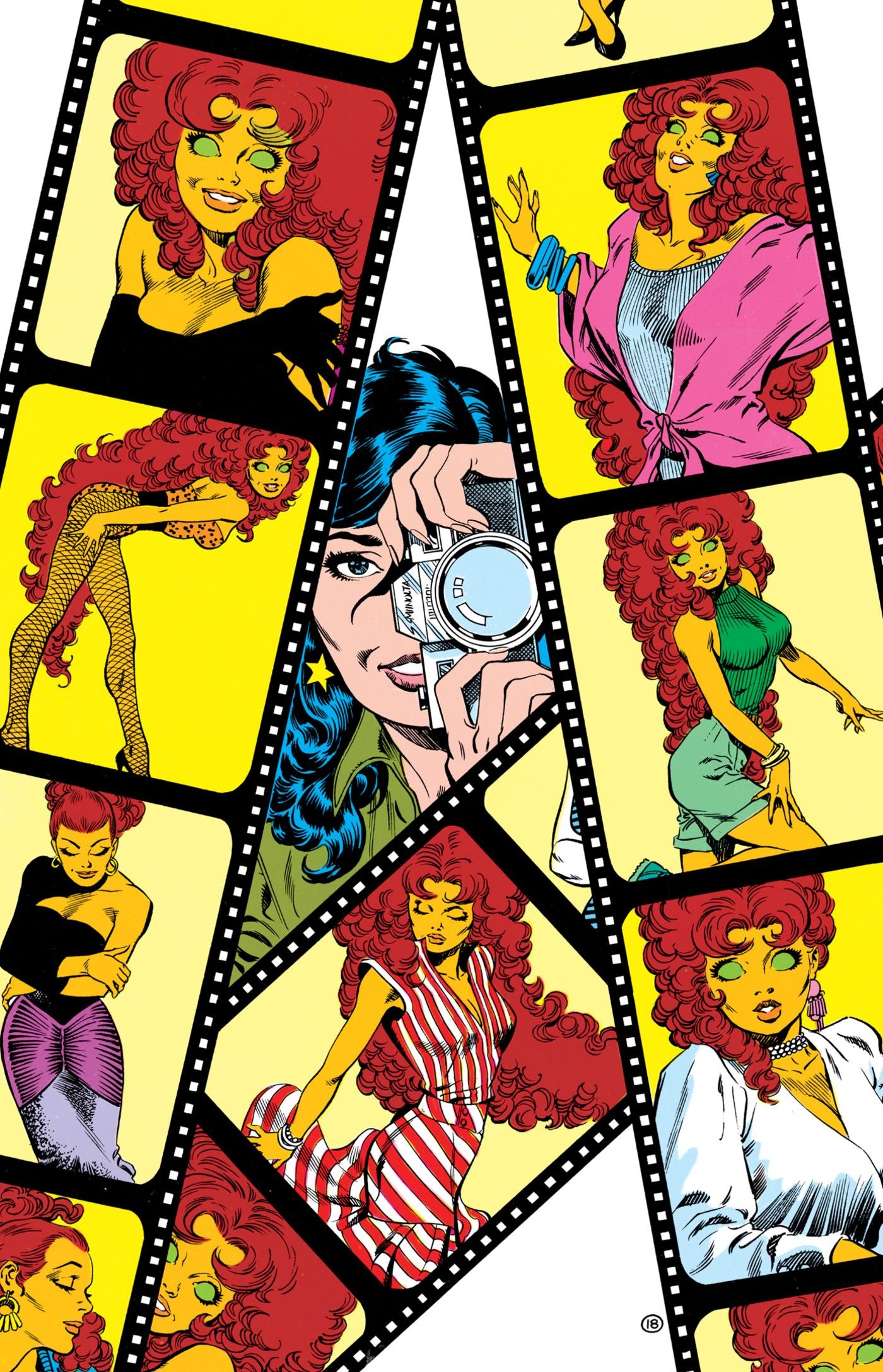 Donna Troy Photographing Starfire