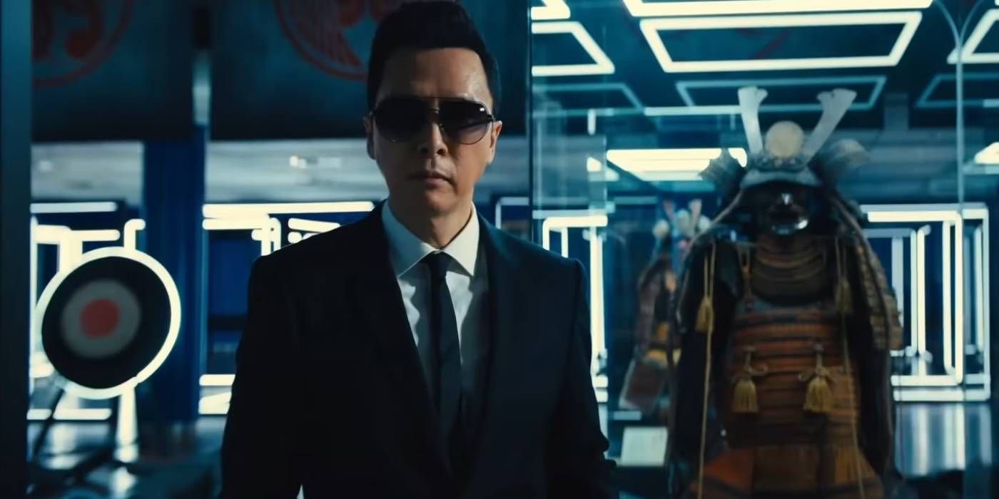 Donnie Yen as Caine in John Wick Chapter 4 pic