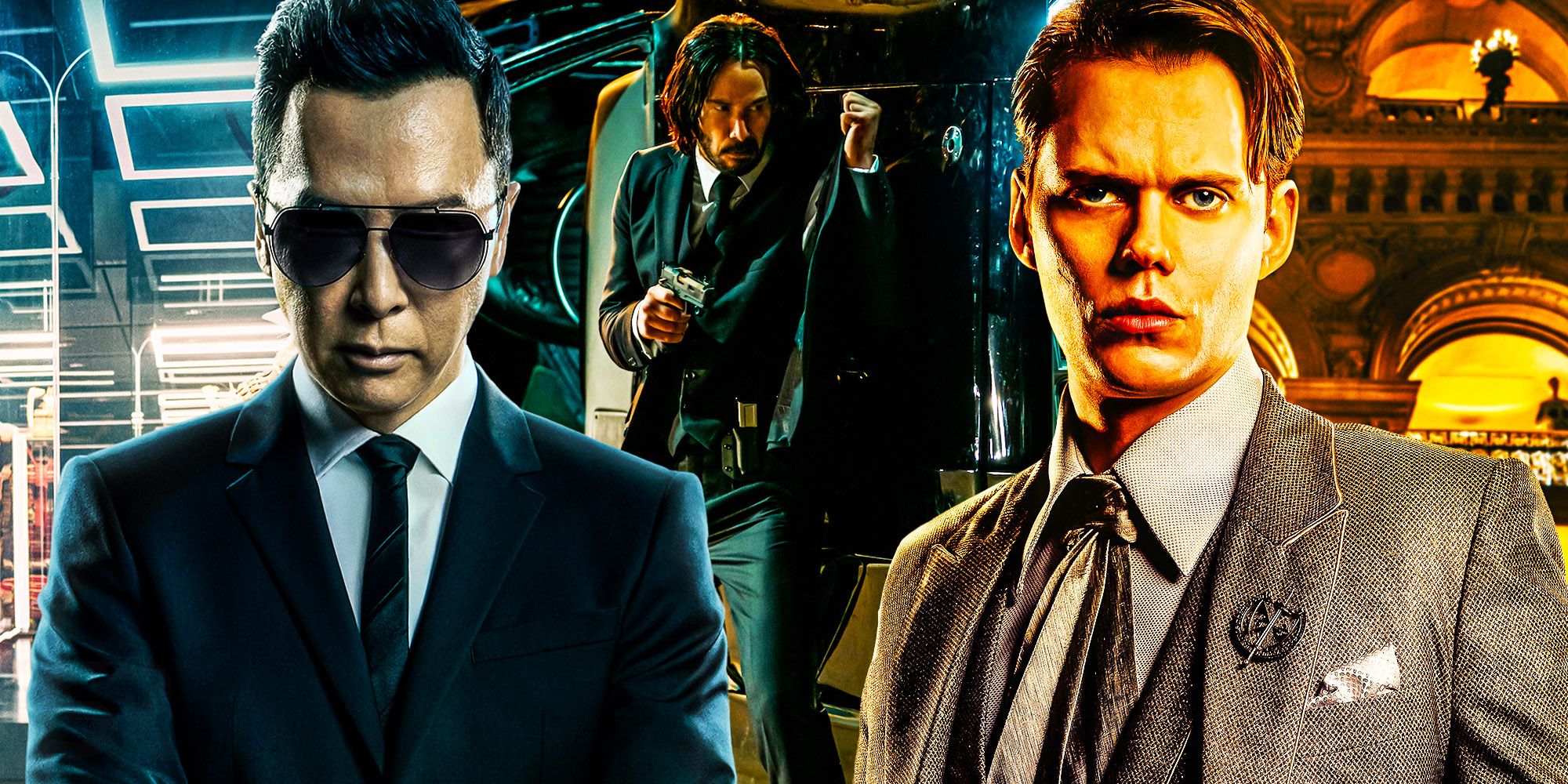 Donnie yen keanu reeves bill skarsgard john wick chapter 4