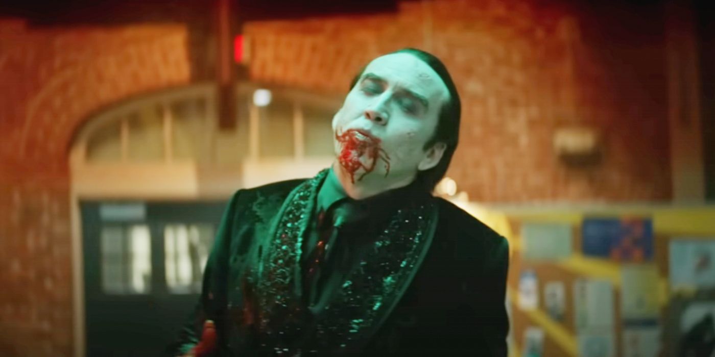 Nicolas Cage By accident Drank Blood Throughout Renfield Filming