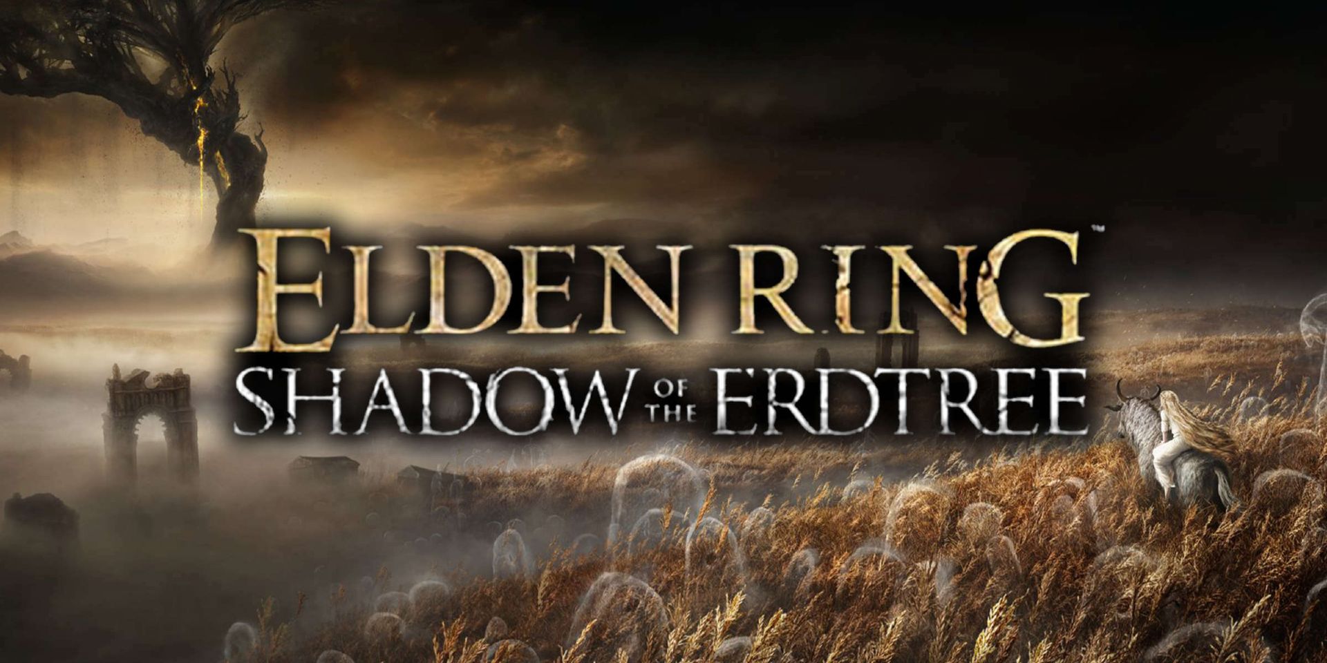 Elden Ring Shadow of the Erdree DLC Title Centered