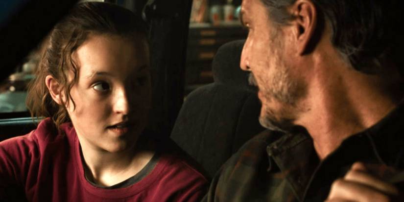 Ellie and Joel in The Last of Us episode 3