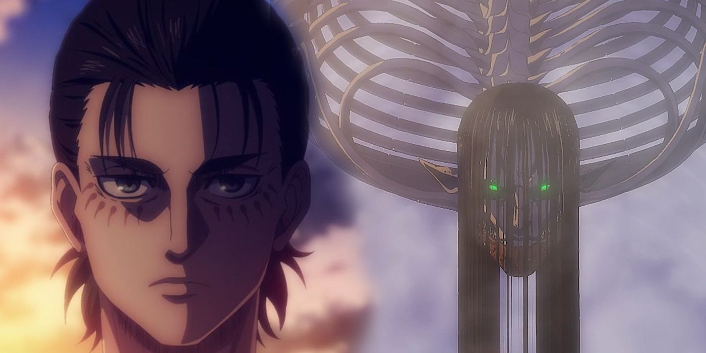 Eren and the Founding Titan from Attack on Titan