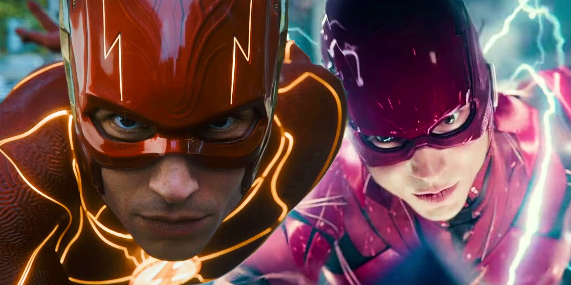 Ezra Miller as Barry Allen in The Flash and Justice League