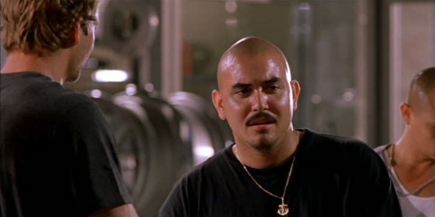 Hector talks to Brian in Fast and Furious 