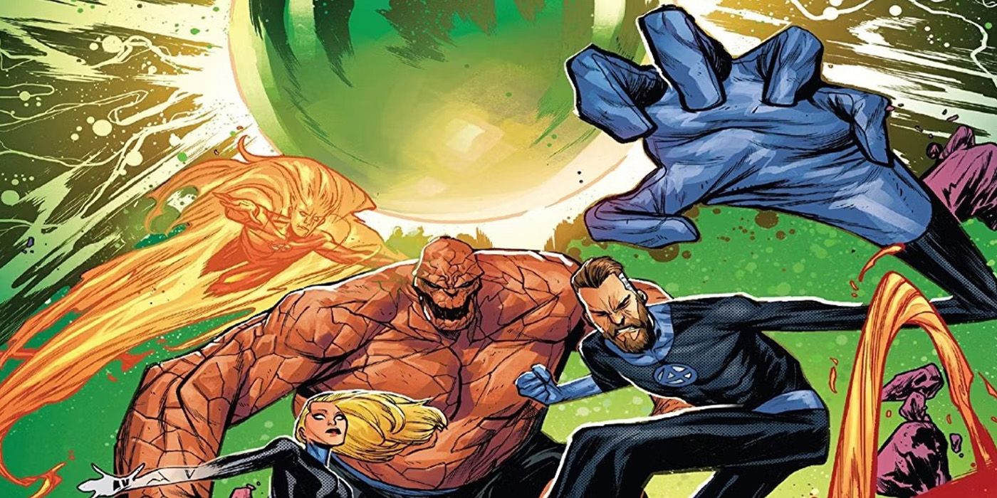 Fantastic Four in the Negative Zone in Marvel Comics