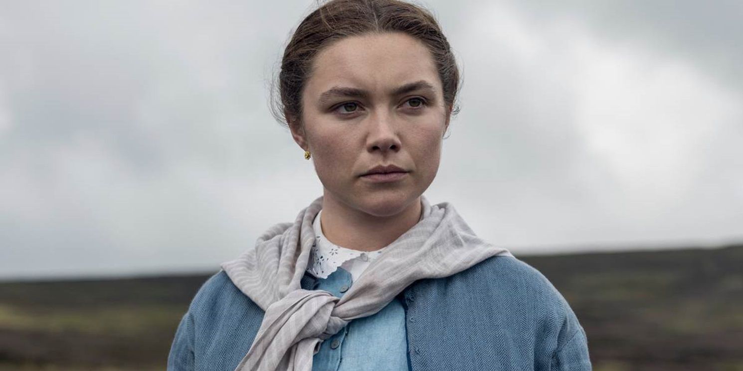 Florence Pugh in a field in The Wonder