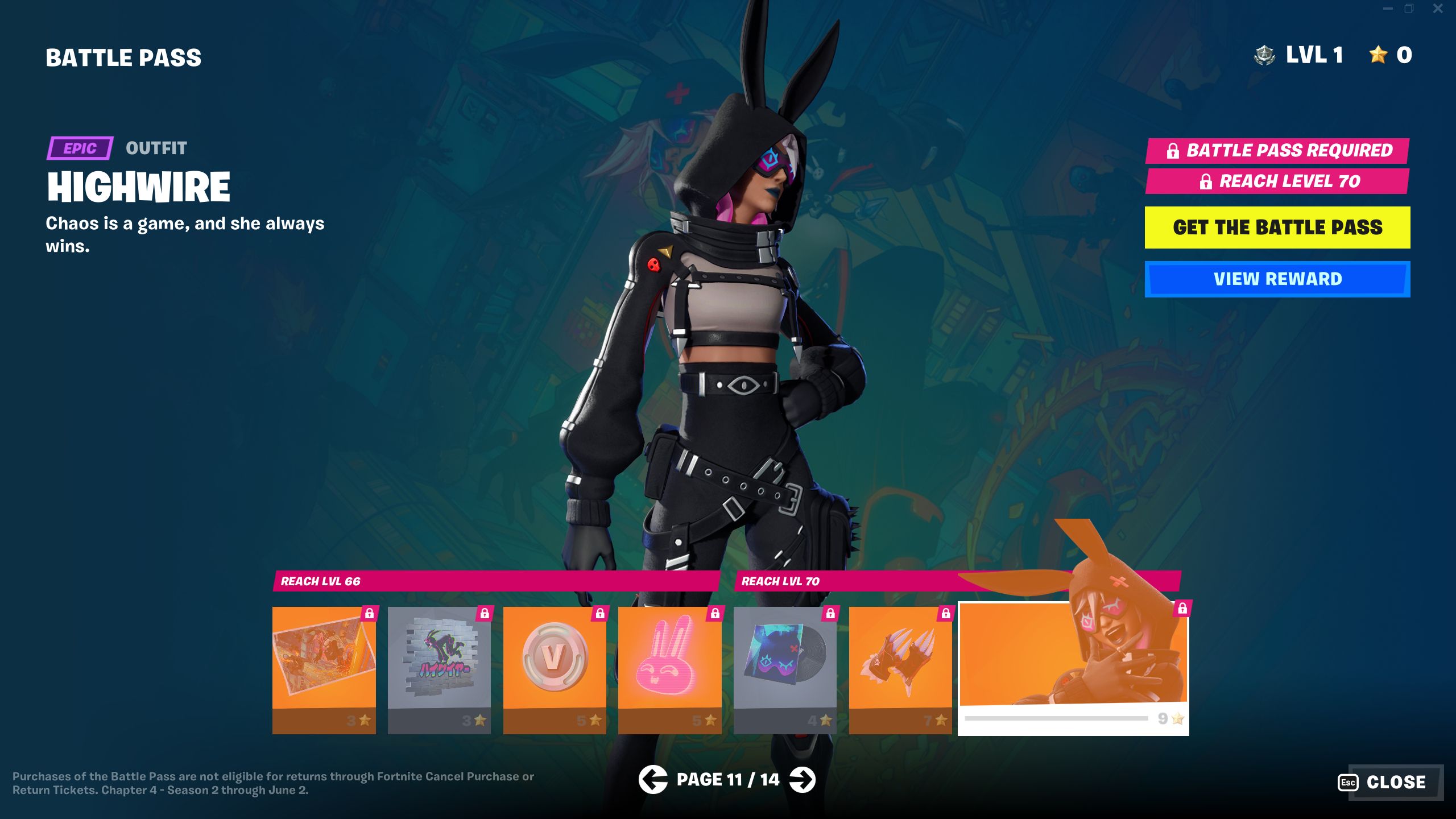 Fortnite Chapter 4 Season 2 Battle Pass Guide Stars Tiers And Rewards 9708