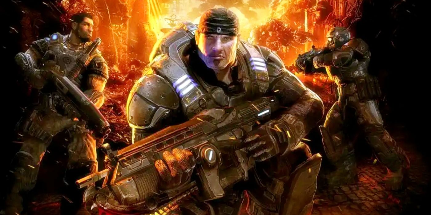 Gears of War cover art.
