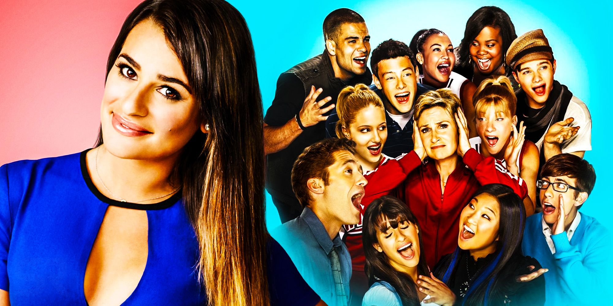 Glee Cast and Rachel