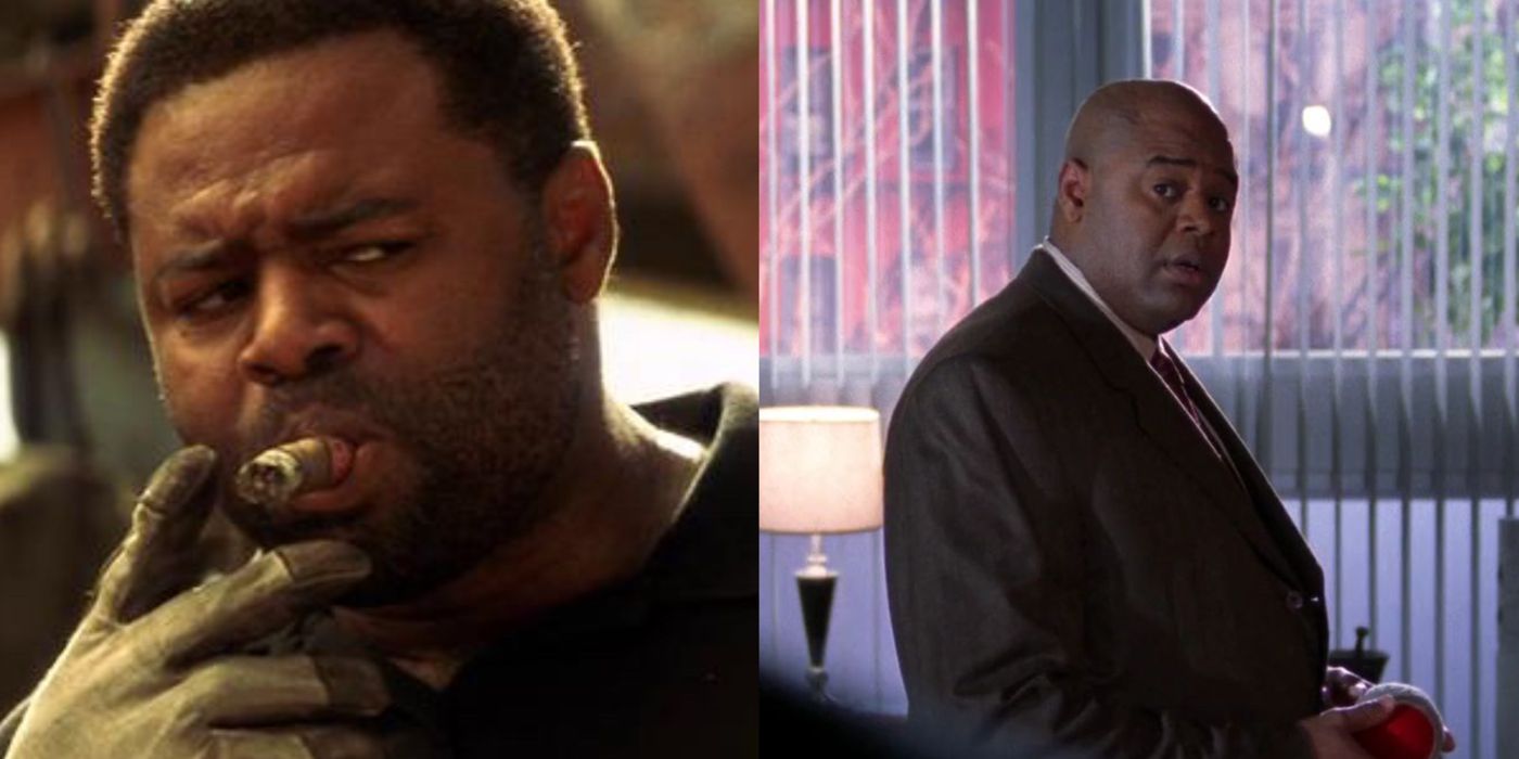 A split image of Chi McBride in Gone in 60 Seconds and House 