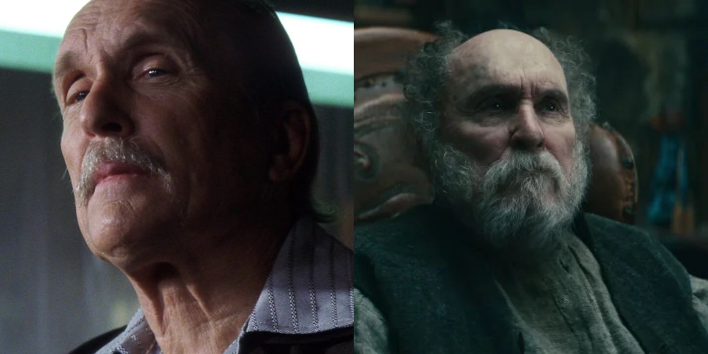 A split image of Robert Duvall in Gone in 60 Seconds and the Pale Blue Eye