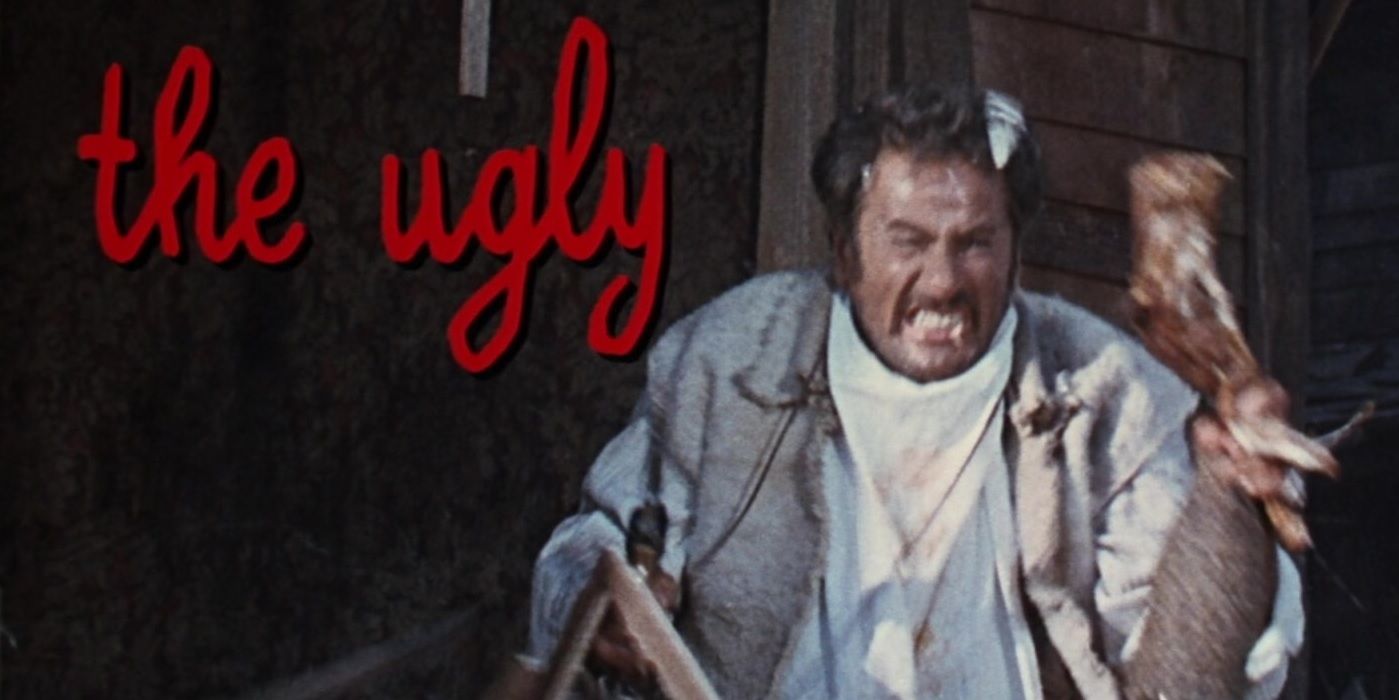 Tuco (Eli Wallach) as "The Ugly" in the title card from The Good, The Bad and The Ugly