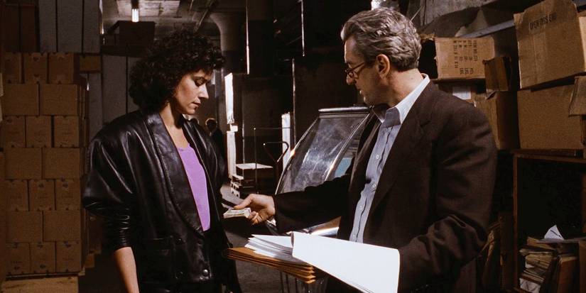 Jimmy handing Karen some cash in Goodfellas