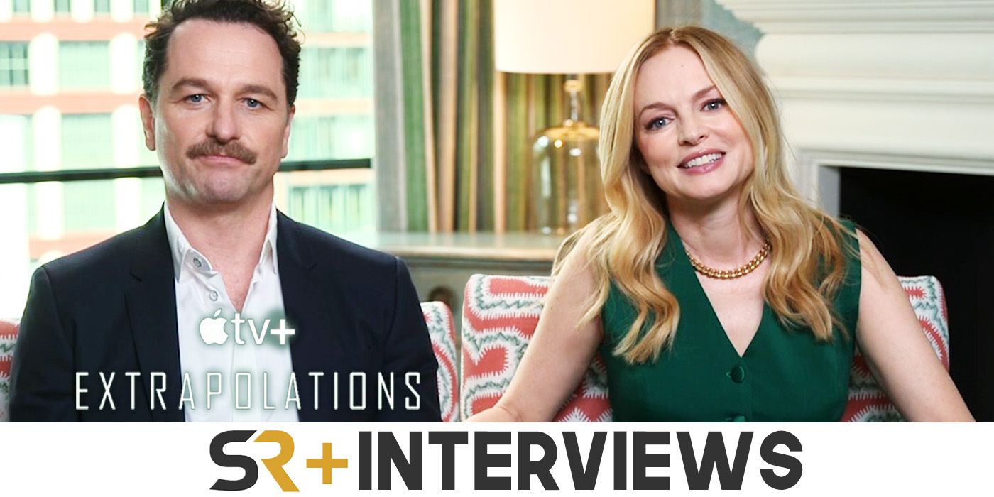 heather graham &amp; matthew rhys extrapolations interview