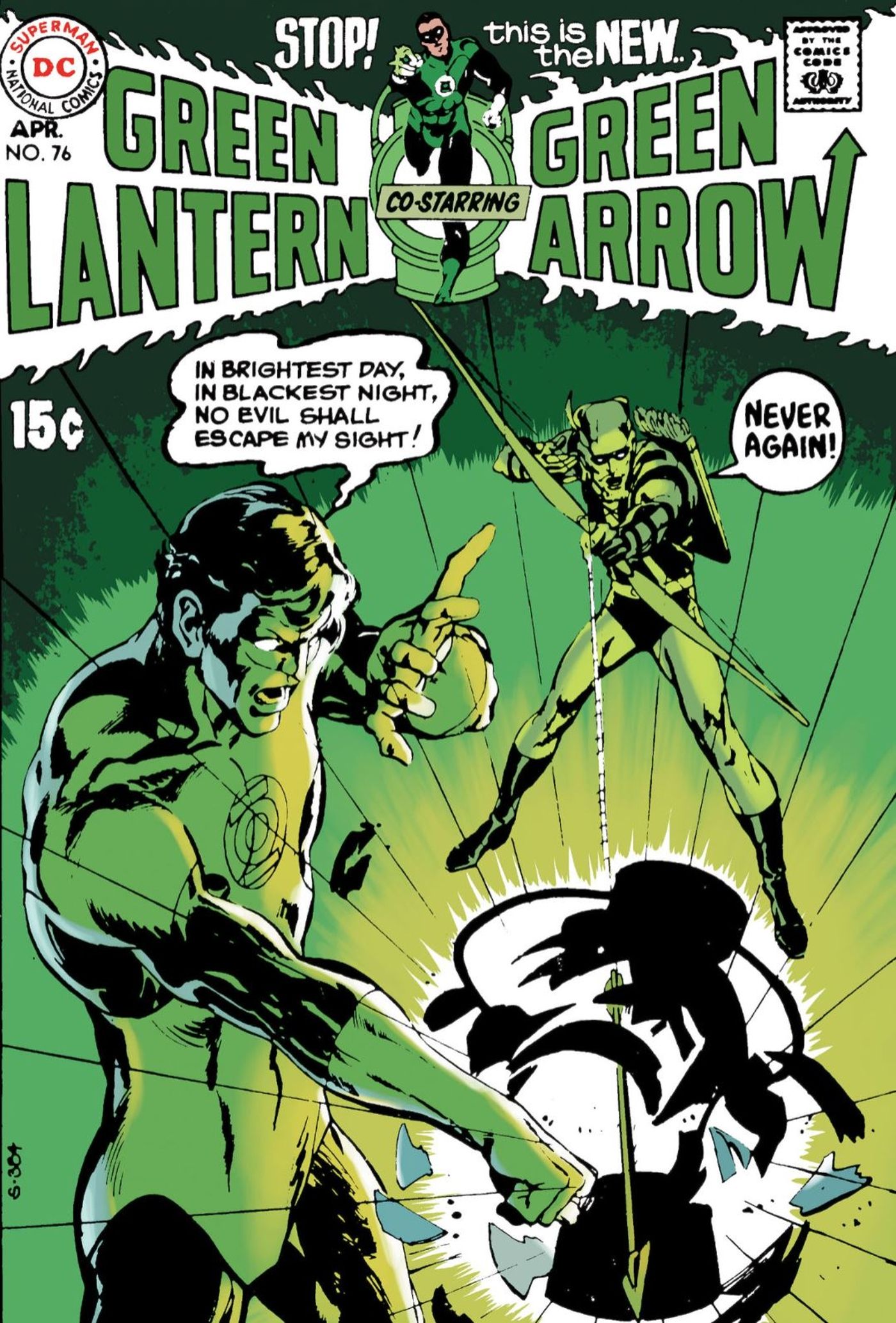 Green Lantern 76 Cover DC Comics